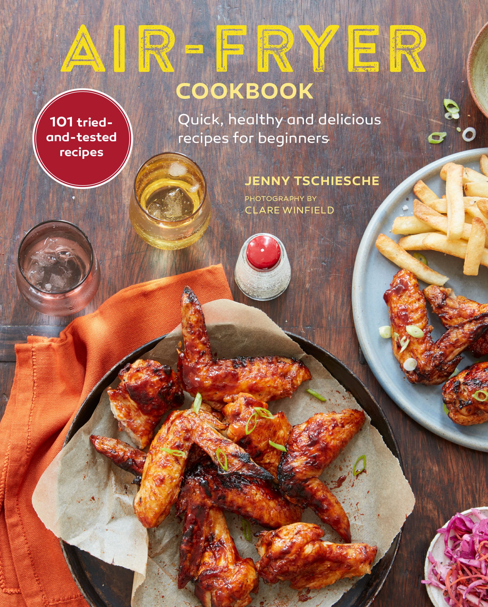 Air Fryer Book Cover - Flat